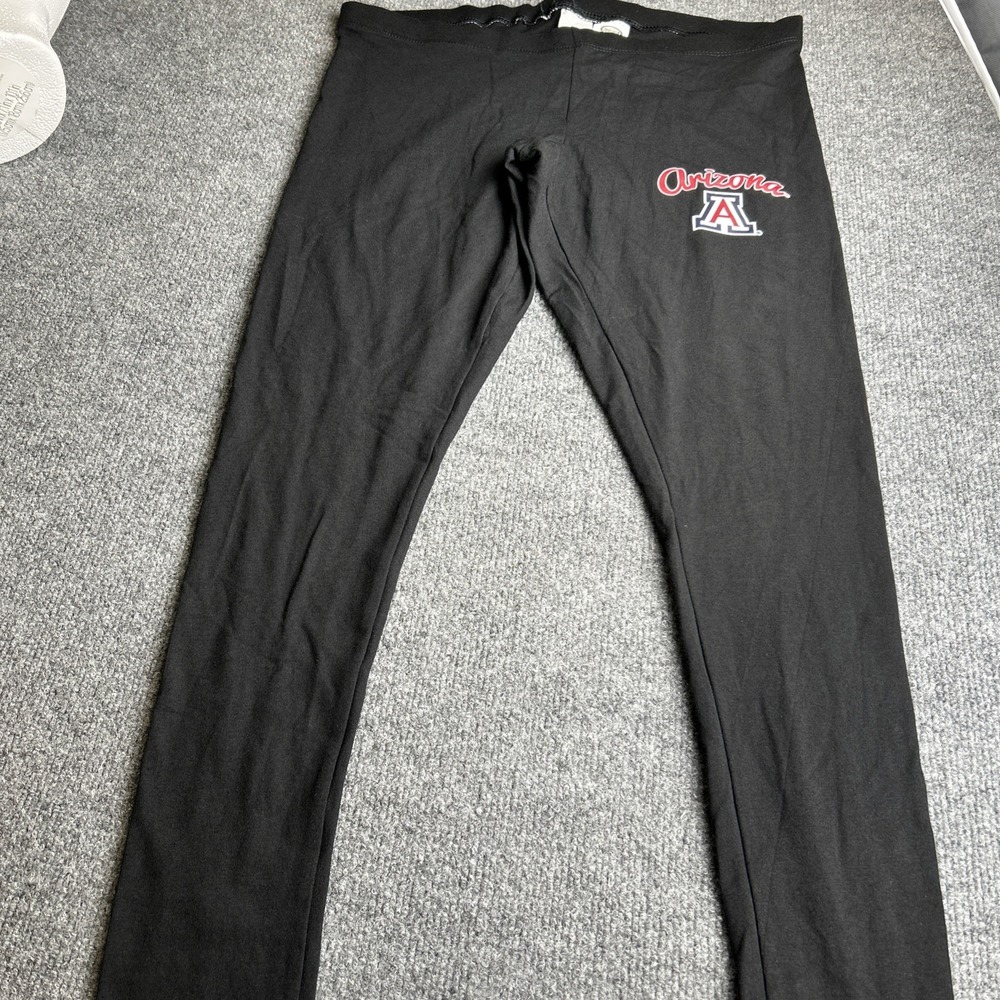 NCAA‎ Arizona Women's M Black Leggings New 1220